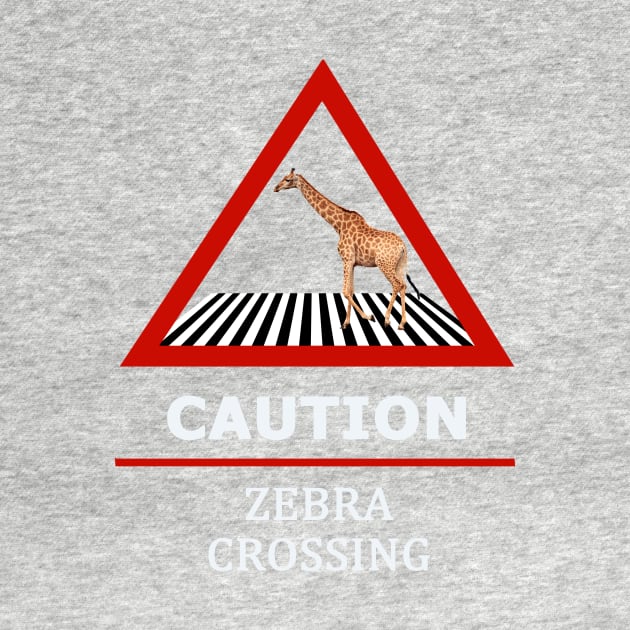 Zebra Crossing Road Sign by scotch